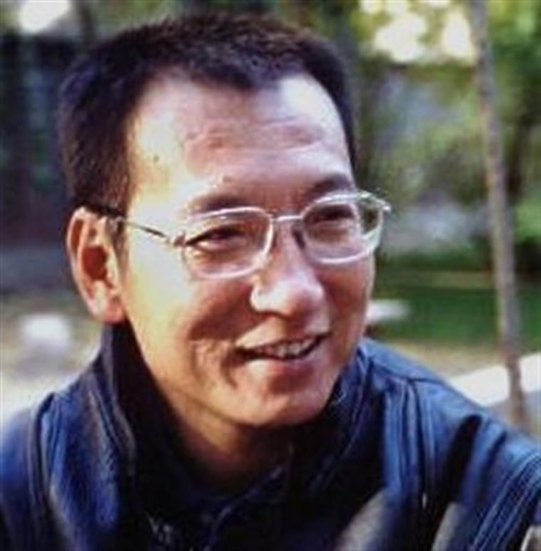 Chinese dissident Liu Xiaobo won the 2010 Nobel Peace Prize Friday.